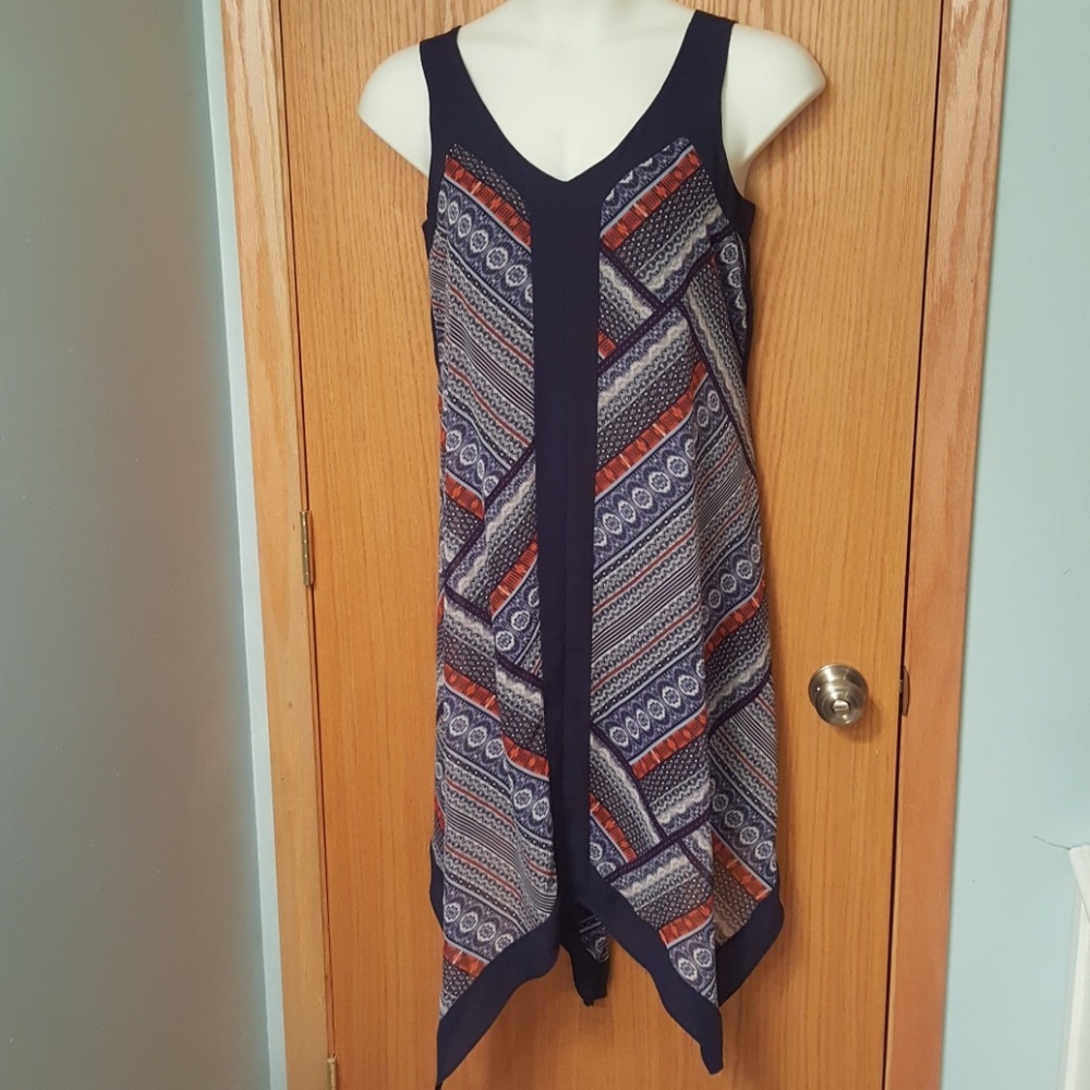 AGB - Geometric Handkerchief Midi